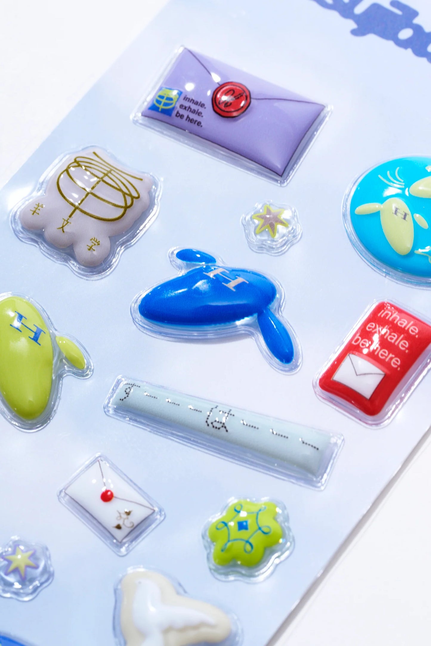 🐑 羊文學 - TOUR 2026 ”すーーーはーーー” - Hitsujibungaku Puffy Stickers ♪