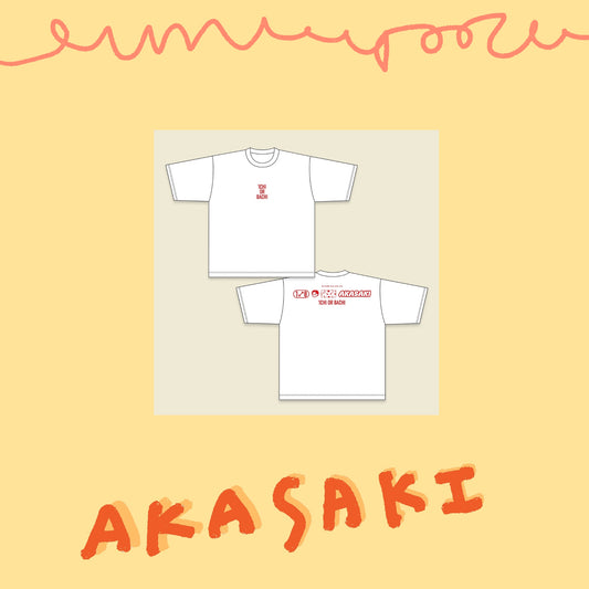 🟥 AKASAKI - 一或八 - T-SHIRT ♪︎