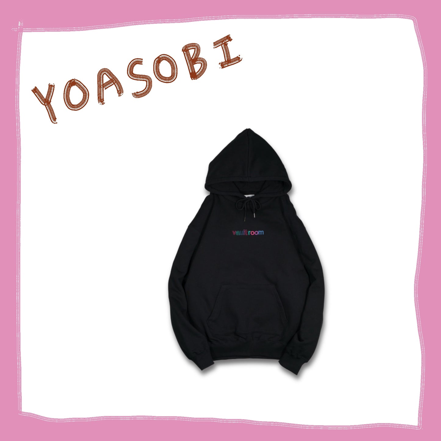 ⭐ YOASOBI - vaultroom × PLAYERS - HOODIE ♪︎ - 【長期預購-6月中旬】