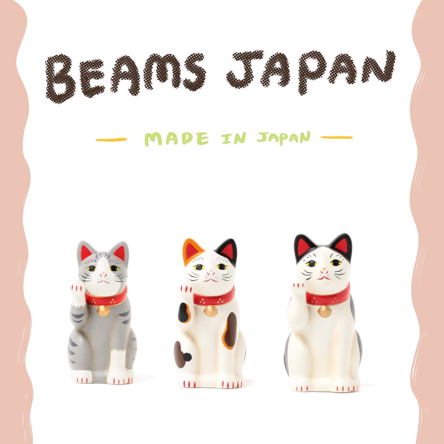 🐱中外陶園 × BEAMS JAPAN - 招財貓 3號 ♪︎