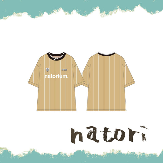 🎧 NATORI - natorium 球衣 - 卡其色 ♪︎
