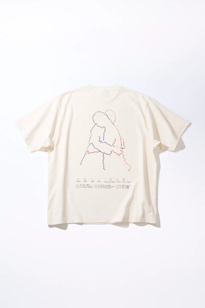 🐑 羊文學 - Right now, right here. - T-Shirt [OFF WHITE] ♪