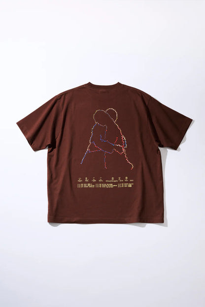 🐑 羊文學 - Right now, right here. - T-Shirt [BROWN] ♪