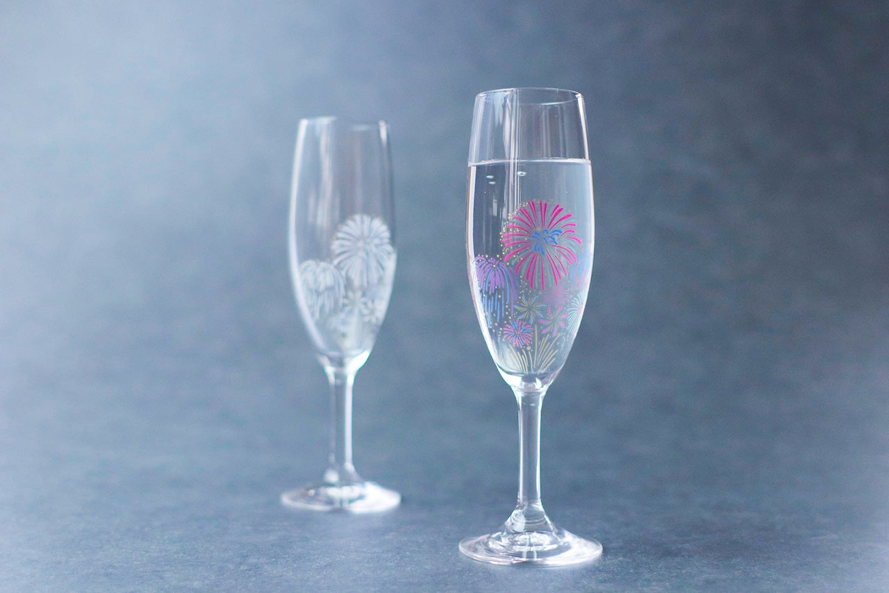 丸モ高木 - 花火 - 冷感香檳杯組 ♪︎