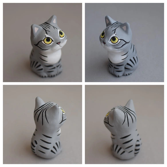 城南窯 - 貓是國王① - 灰虎斑貓 ♪︎