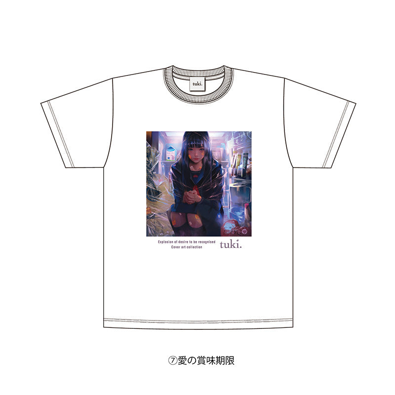 🌕 tuki. - 秋の修學旅行〜天體觀測〜 - Random Cover Art Collection T-shirt ♪︎ - 【中期預購-10月下旬】