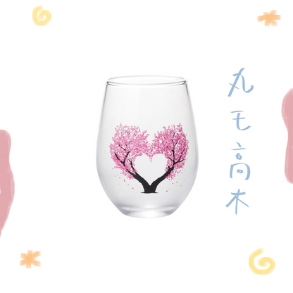 丸モ高木 - 櫻花 - 心櫻 冷感 FREE GLASS ♪︎