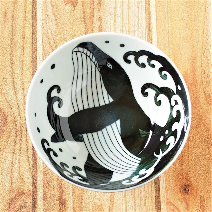 陶土庵 - 白浪鯨 - 特大碗 ♪︎