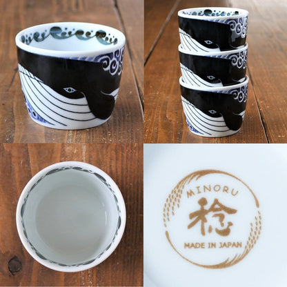 陶土庵 - 白浪鯨 - 豬口杯 ♪︎