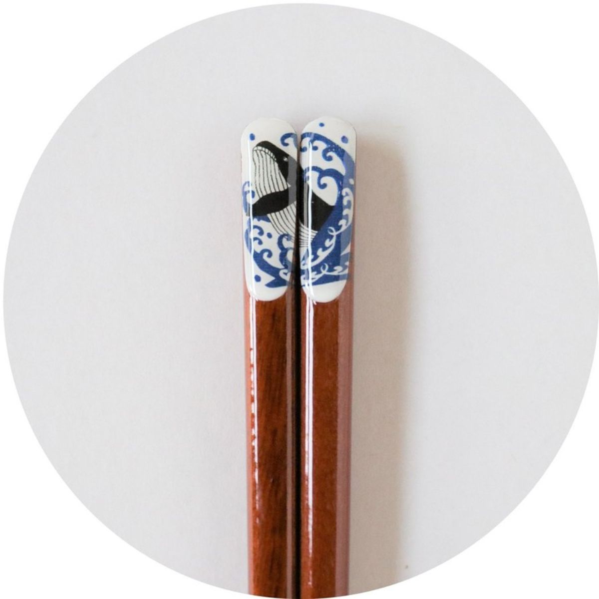 陶土庵 - 白浪鯨 - 筷子(23.0cm) 天然木 ♪︎