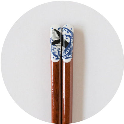 陶土庵 - 白浪鯨 - 筷子(23.0cm) 天然木 ♪︎