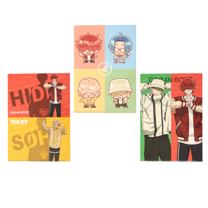 🦷 GRe4N BOYZ - 2025 ❛THE XY❜ 巡迴周邊第2彈 - 糖分 (資料夾3件組) ♪︎