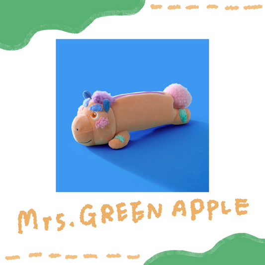🍏 Mrs. GREEN APPLE - 「GOOD DAY」 - 吉祥物鉛筆包 ♪︎ - 【長期預購-7月上旬】