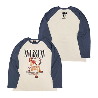 ❤️‍🔥 LiSA - LiVE is Smile Always～15～ - 15 插肩長袖T-Shirt ♪︎
