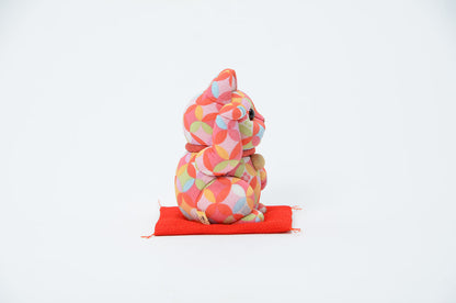 柿沼東光 - 招財貓- POP 七寶 - 紅 (大) ♪︎