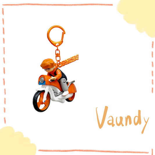 🍥 Vaundy - "SILENCE" - Mini Vaundy Keychain［Bike］ ♪︎
