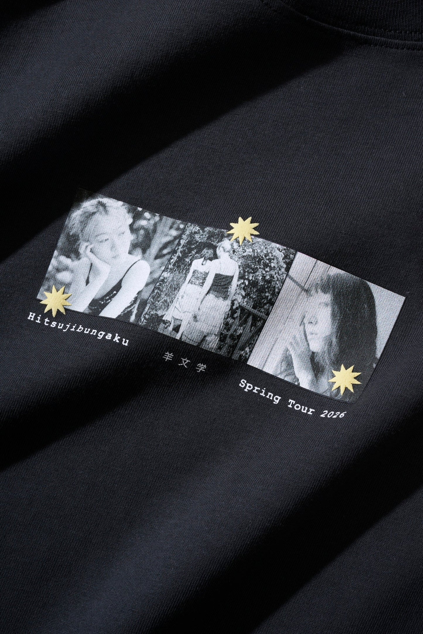 🐑 羊文學 - SPRING TOUR 2026 - 長袖T[BLACK] ♪