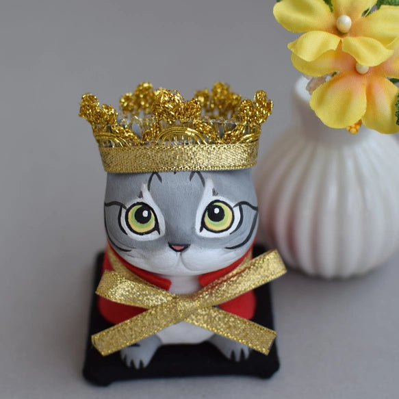 城南窯 - 貓是國王② - 灰虎斑貓 ♪︎