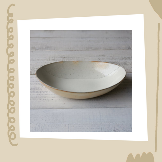 古谷製陶所 - 立鐵線 - 橢圓深湯碗 (大) ♪︎