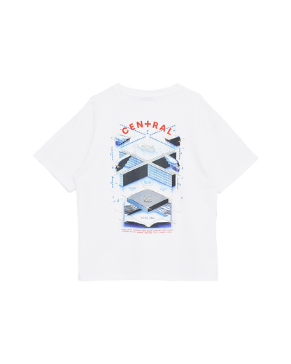 👑🐂 King Gnu - CEN+RAL Tour 2026 - CEN+RAL KEY VISUAL TEE (WHITE) ♪︎