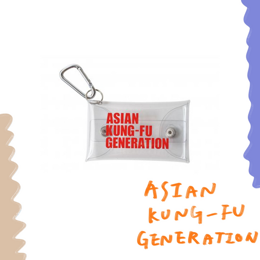 🍂 ASIAN KUNG-FU GENERATION - 2025 OFFICIAL GOODS - 透明多功能小包 ♪︎