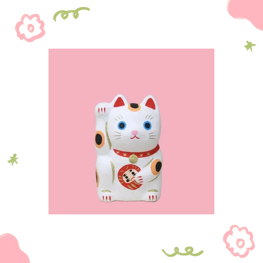 一千乃 - 和紙工藝招財貓 - 達摩 (小) ♪