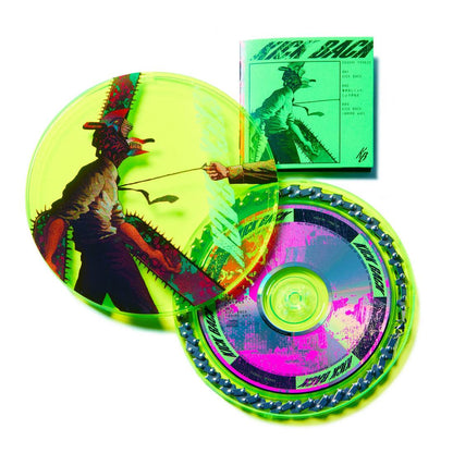 🍋 KENSHI YONEZU  - CD SINGLE- KICK BACK - 鏈鋸盤- CD+鏈鋸項鍊 ♪︎