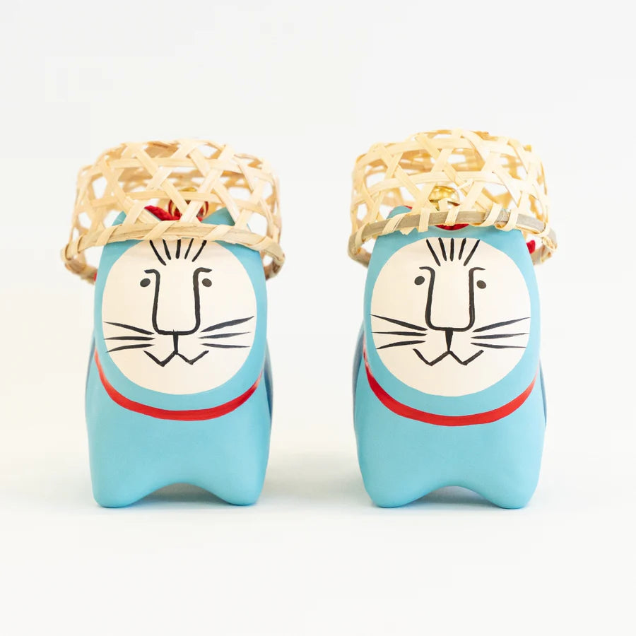 Lisa Larson - 會津張子(福島縣) × Lisa Larson - Lisa Larson的貓張子 (Misse・Blue) ♪︎