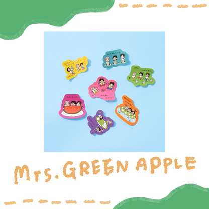 🍏 Mrs. GREEN APPLE - Mrs.的夏日周邊 - 貼紙組 ♪︎ - 【長期預購-9月上旬】