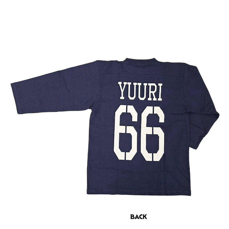🌪️ 優里 - YUURI ASIA TOUR 2025-26 - Vintage Football Shirt ♪︎
