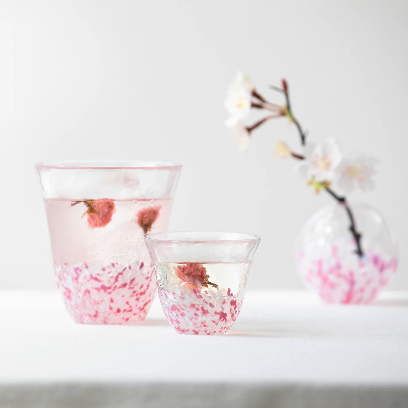 津輕玻璃 - SAKURA SAKURA - SAKURA 酒杯 ♪︎