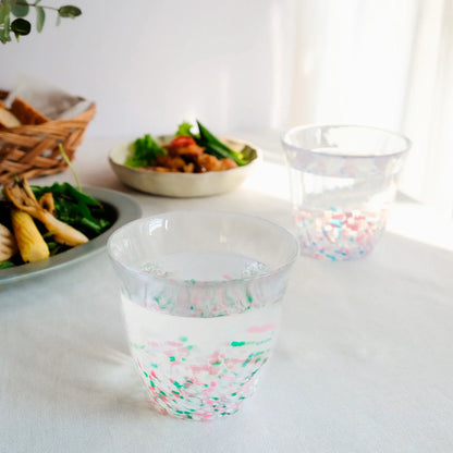 津輕玻璃 - SAKURA SAKURA - 櫻與新綠 FREE CUP ♪︎