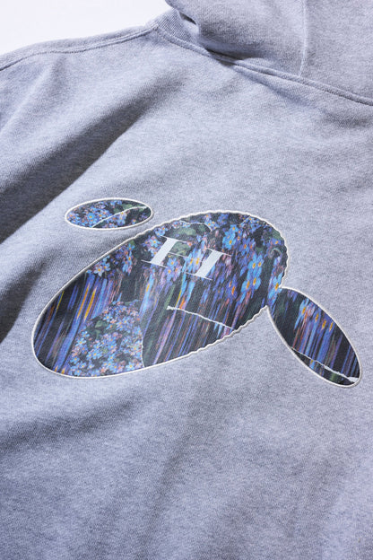 🐑 羊文學 - SPRING FLOWER - zip-up hoodie[GRAY] ♪