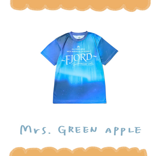 🍏 Mrs. GREEN APPLE - FJORD - 短袖上衣 ♪︎ - 【長期預購-10月上旬】