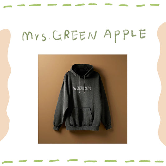 🍏 Mrs. GREEN APPLE - “BABEL no TOH” - Hoodie / BLACK ♪︎ - 【長期預購-202604】