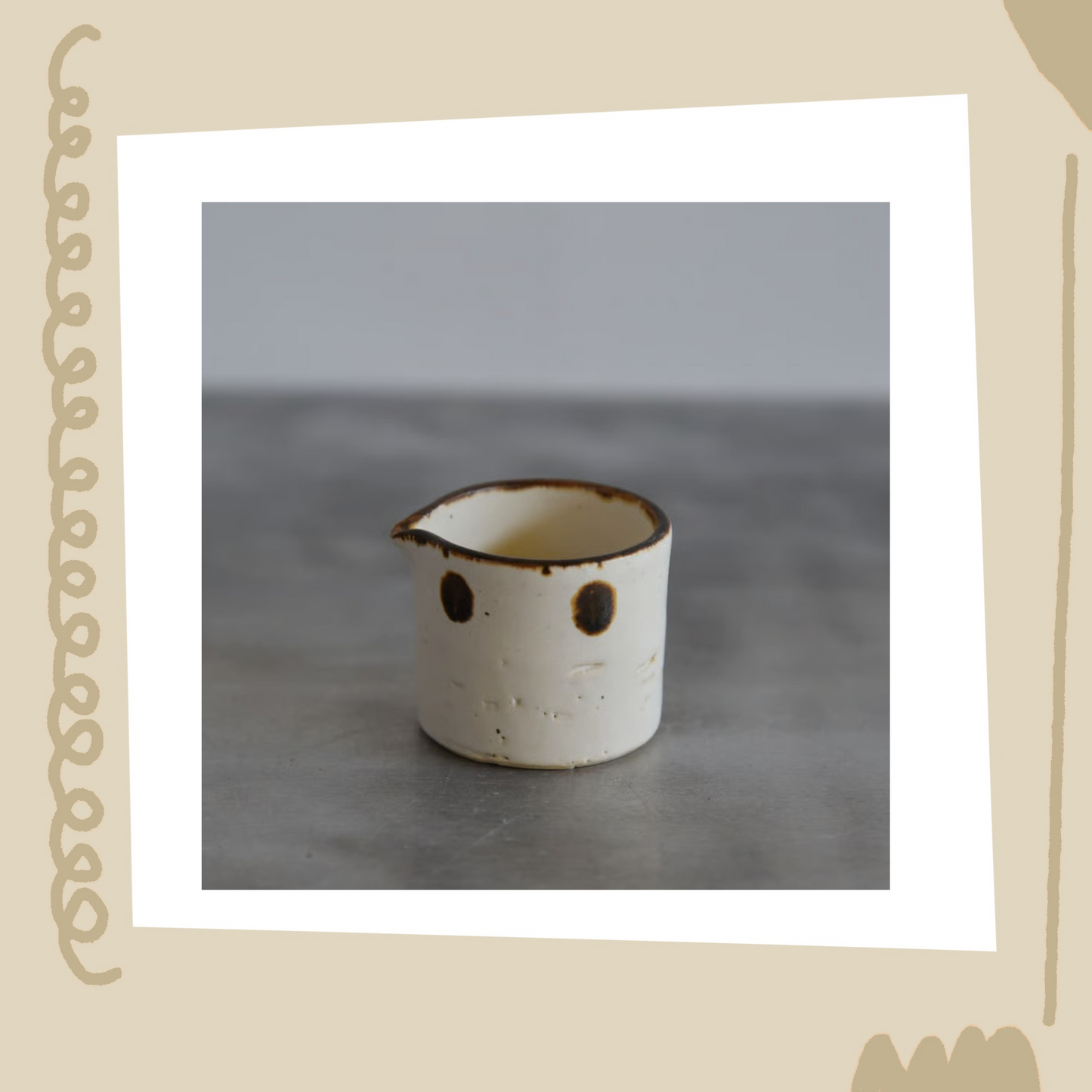 TOKONAME - 錆水玉 - 奶精杯 ♪︎