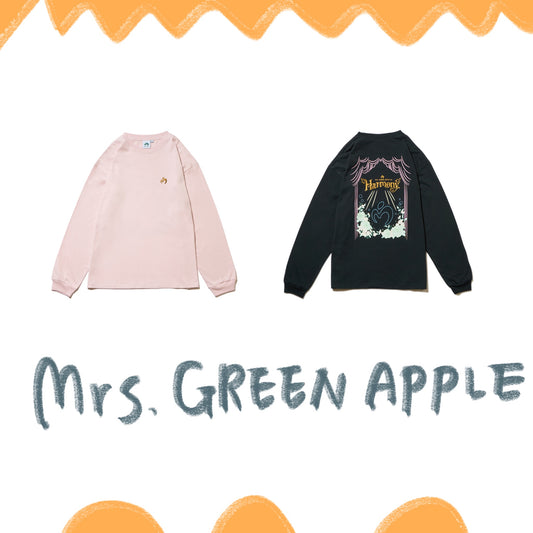 🍏 Mrs. GREEN APPLE - on “Harmony” Live Goods - 長袖上衣 ♪︎