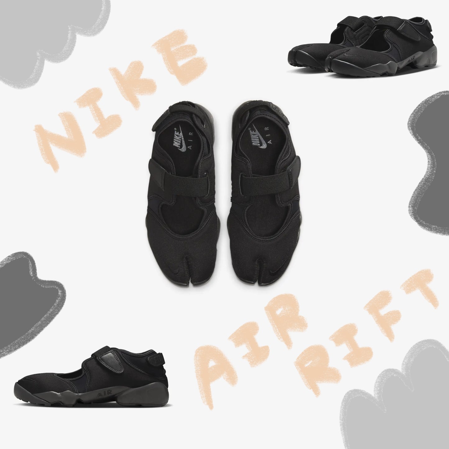 Nike Air Rift 忍者鞋 ♪︎