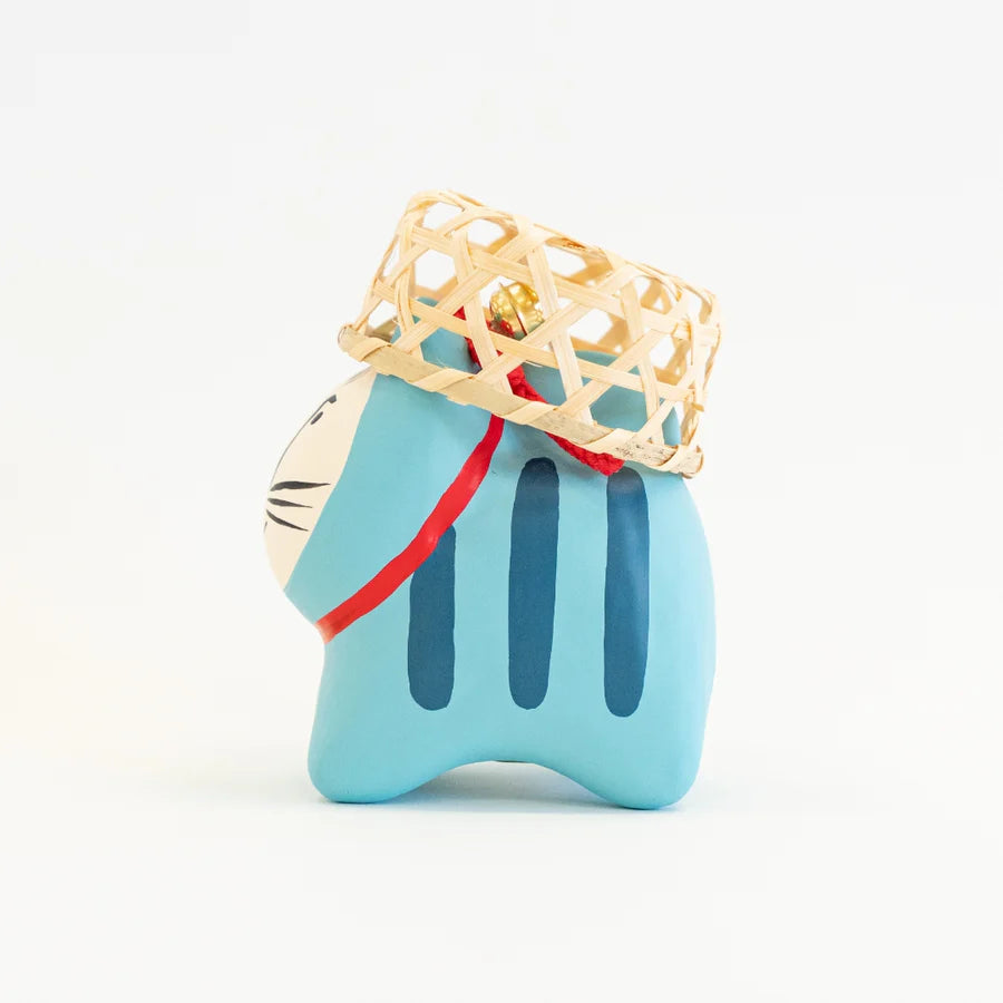 Lisa Larson - 會津張子(福島縣) × Lisa Larson - Lisa Larson的貓張子 (Misse・Blue) ♪︎