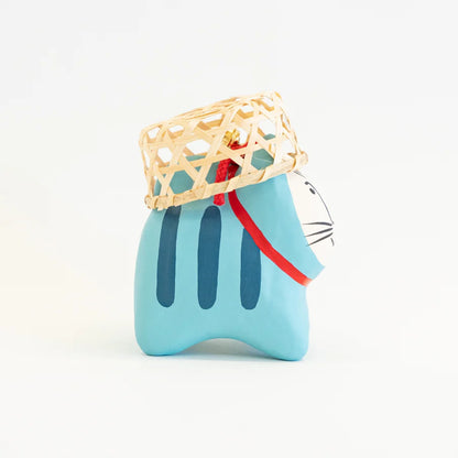 Lisa Larson - 會津張子(福島縣) × Lisa Larson - Lisa Larson的貓張子 (Misse・Blue) ♪︎