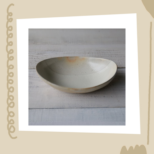 古谷製陶所 - 立鐵線 - 橢圓深湯碗 (中) ♪︎