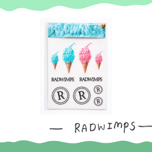 👀 RADWIMPS - 2025 SUMMER - 紋身貼紙 ♪