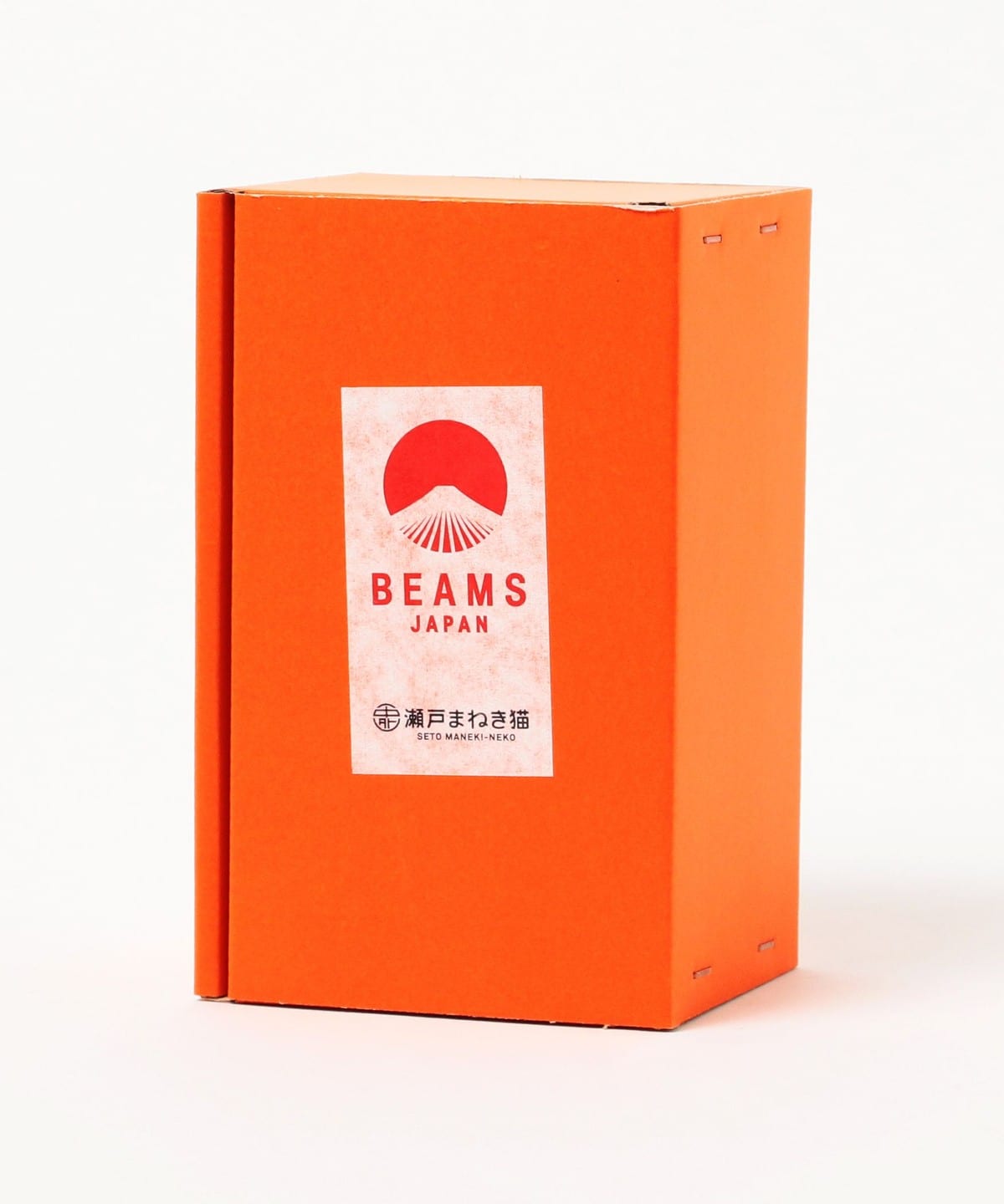 中外陶園 × BEAMS JAPAN - 側坐招財貓 - 橘色 右手4號 ♪︎