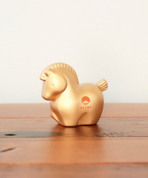 中外陶園 × BEAMS JAPAN - 干支擺飾 - 金「午(馬)」 ♪︎