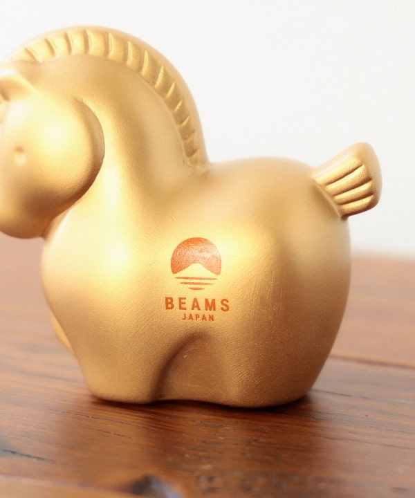 中外陶園 × BEAMS JAPAN - 干支擺飾 - 金「午(馬)」 ♪︎