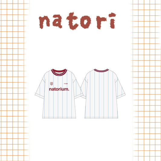 🎧 NATORI - natorium 球衣 - 白色 ♪︎