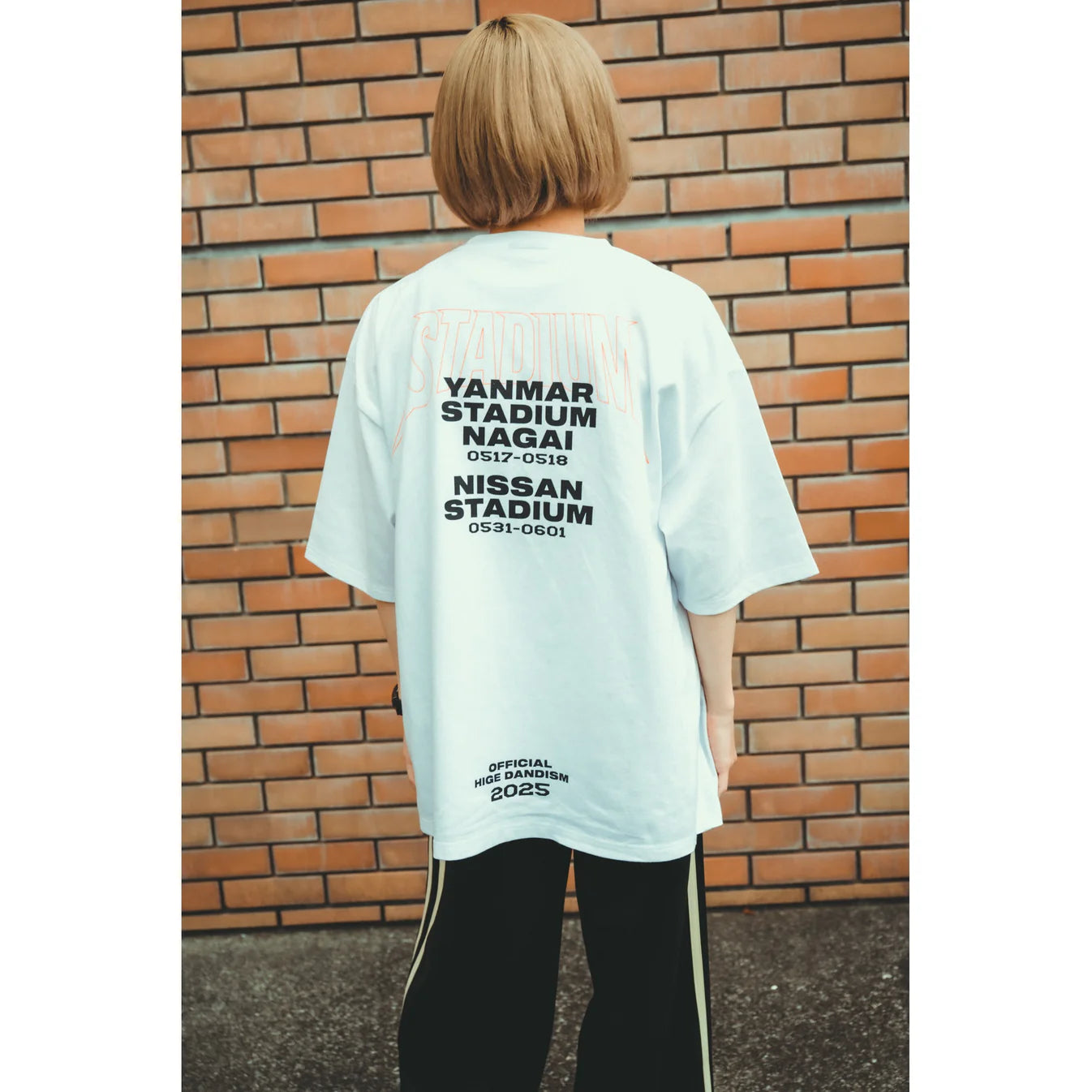 🎹 Official髭男dism - LIVE at STADIUM 2025 - STADIUM短袖上衣 ♪︎ - 【長期預購-2025年5月下旬】