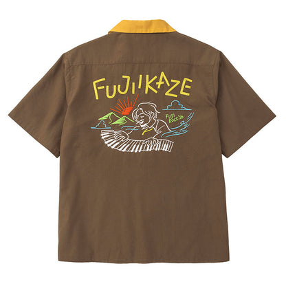 🌾 Fujii Kaze - Fujii Kaze x Fuji Rock '26 - Official Collaboration Shirt (BROWN) ♪︎ - 【中期預購-7月下旬】