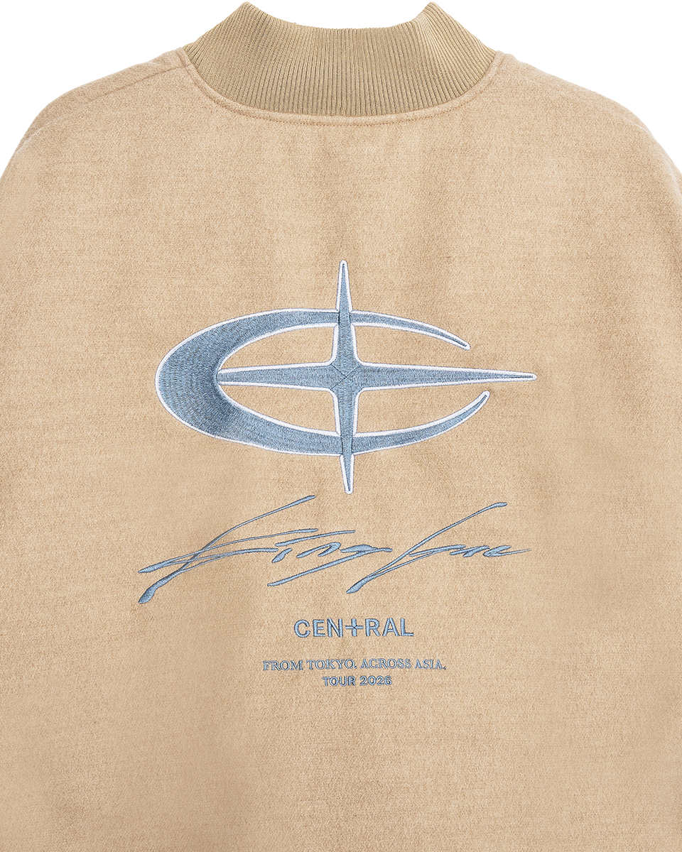 👑🐂 King Gnu - CEN+RAL Tour 2026 - CEN+RAL STADIUM JACKET (BEIGE