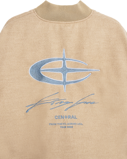 👑🐂 King Gnu - CEN+RAL Tour 2026 - CEN+RAL STADIUM JACKET (BEIGE) ♪︎ - 【長期預購-202607】